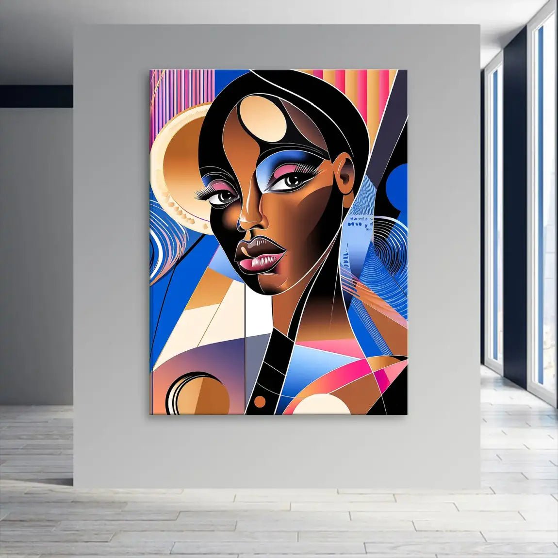 Black is Beauty Leinwand Bild INGALERIE