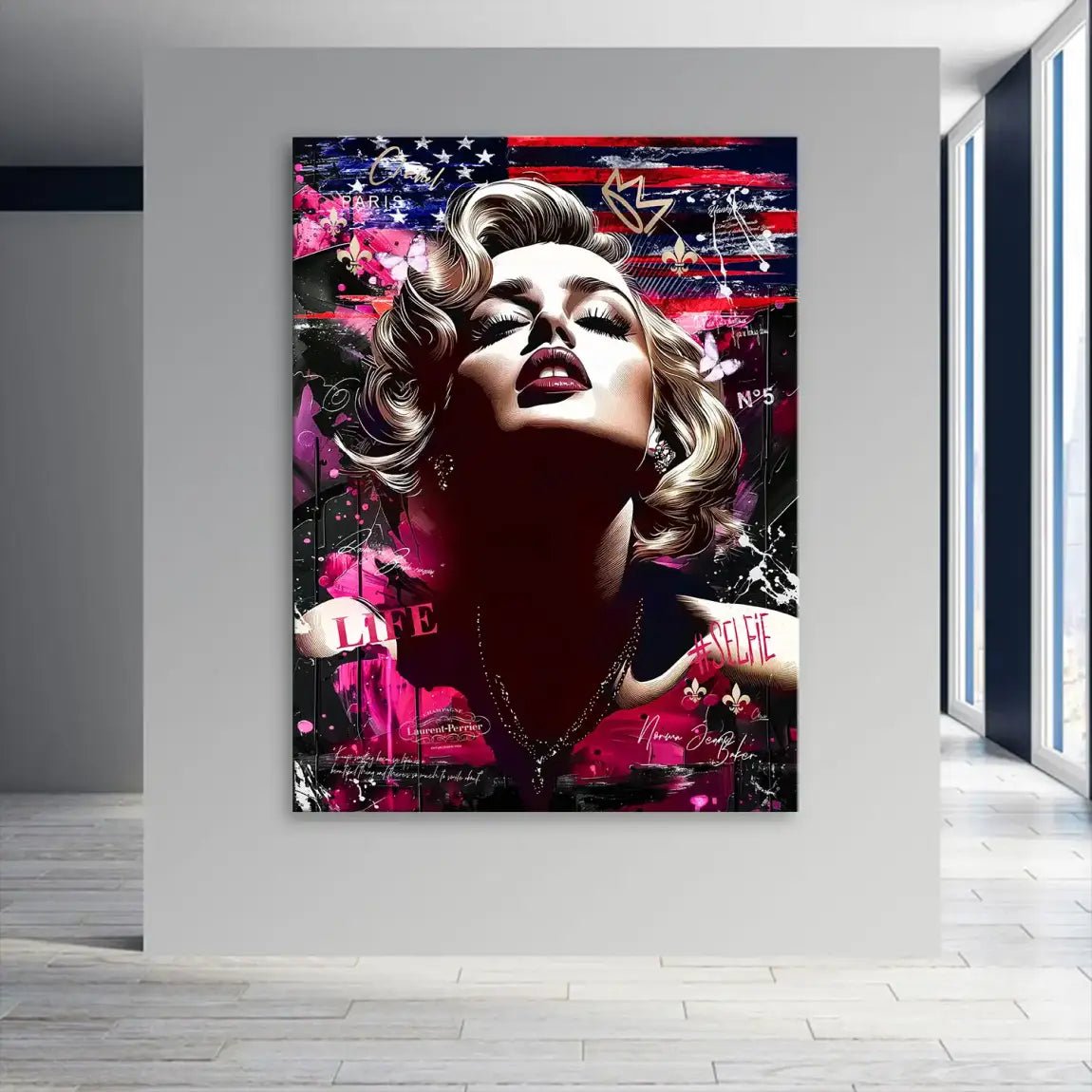 Marilyn Monroe USA Leinwand Bild INGALERIE