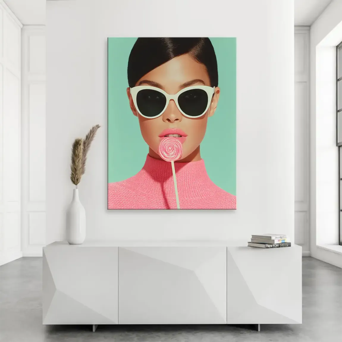 Velvet Glamour Leinwand Bild INGALERIE