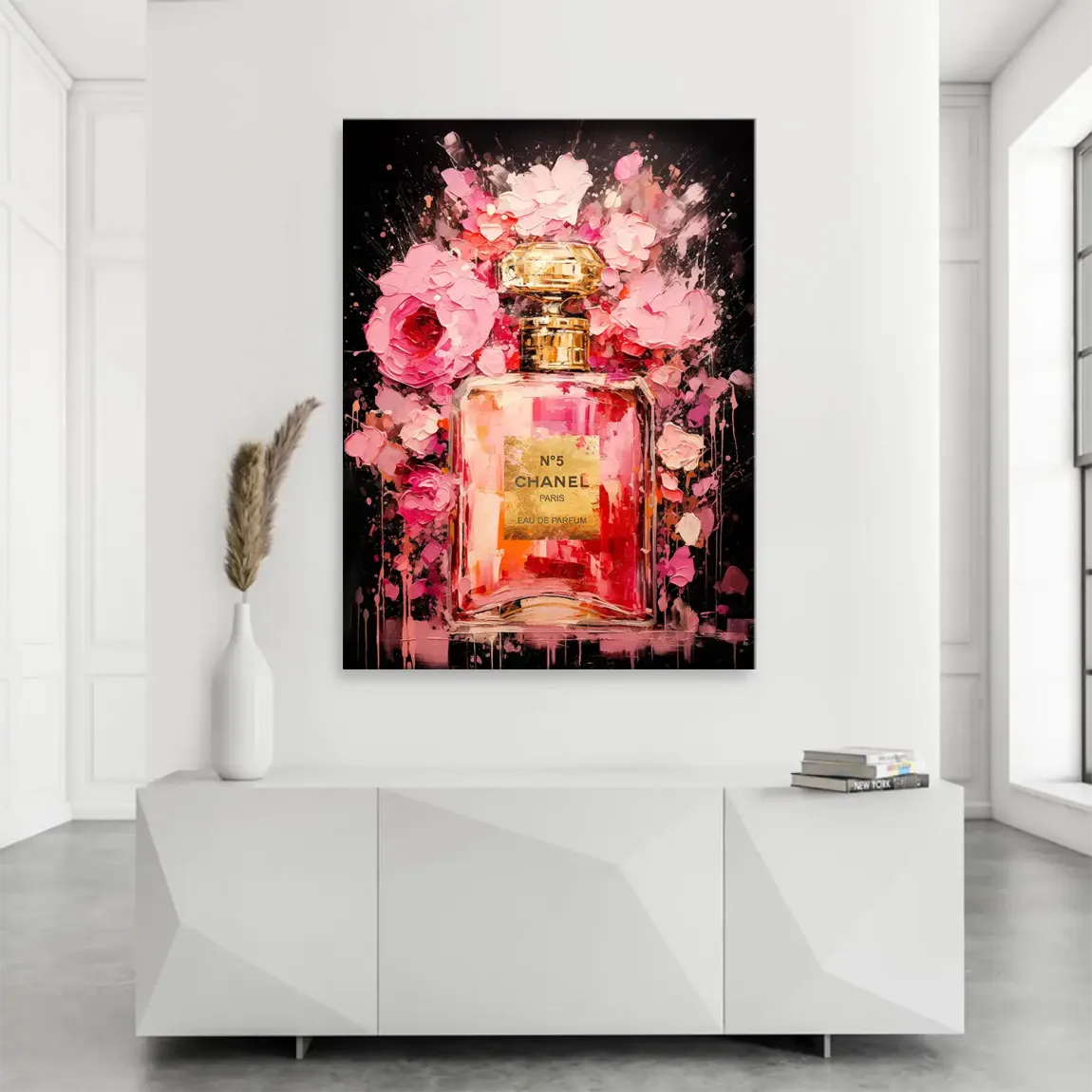 Essence of Velvet Bloom Leinwand Bild INGALERIE