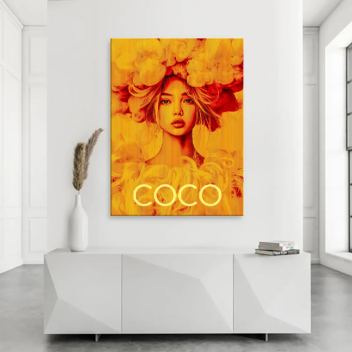 Coco Vision Leinwand Bild INGALERIE