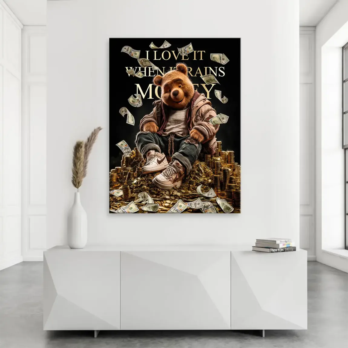 Winnie Puuh Rich Dreams Leinwand Bild INGALERIE