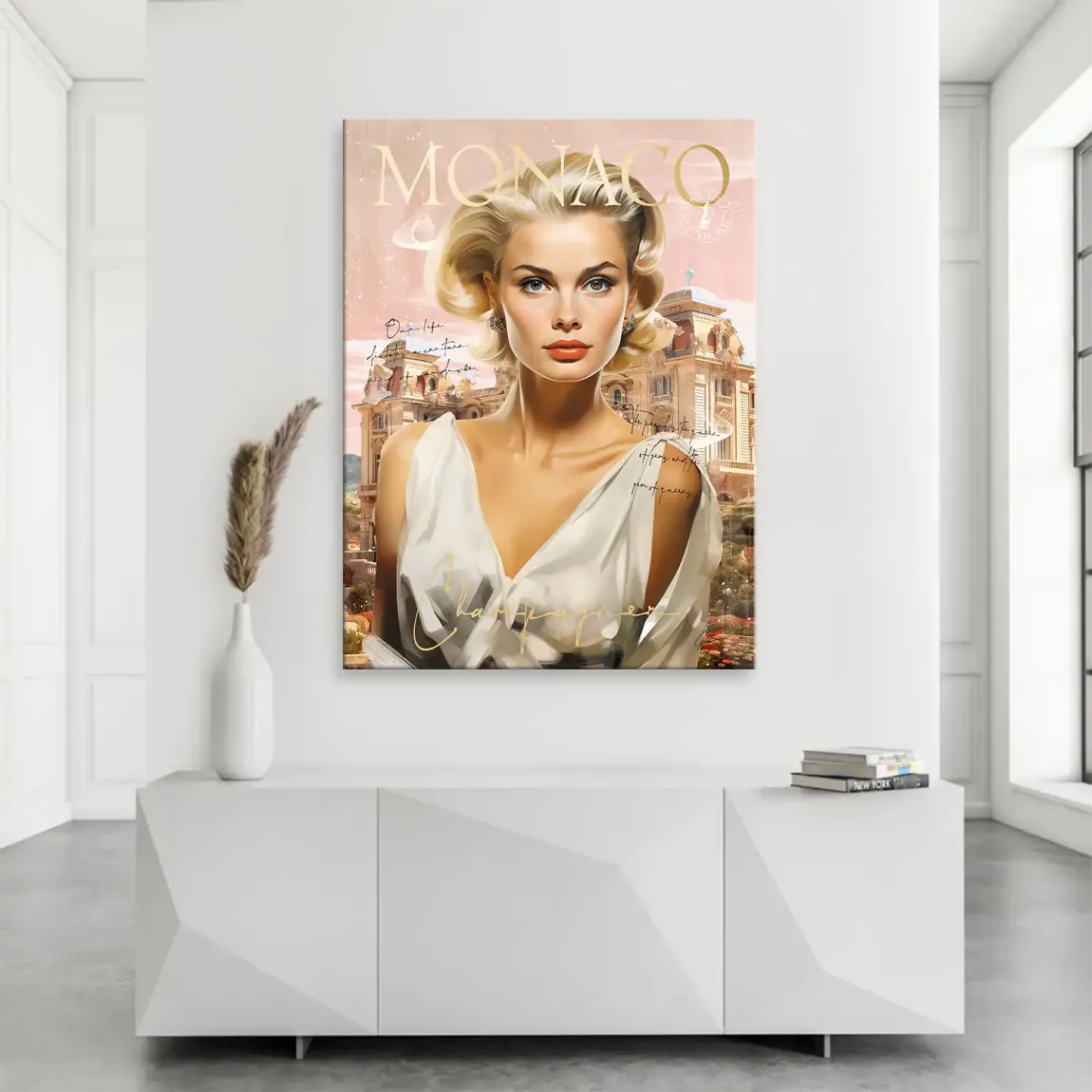 Grace Monaco Leinwand Bild INGALERIE