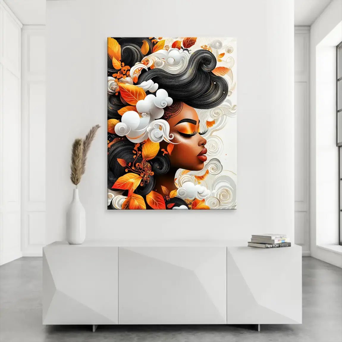 Black is Beauty Nr.11 Leinwand Bild INGALERIE