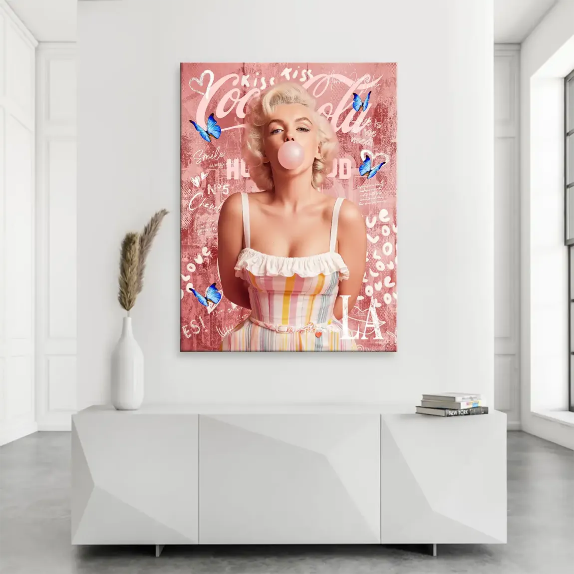 Bubble Pop Hollywood Leinwand Bild INGALERIE