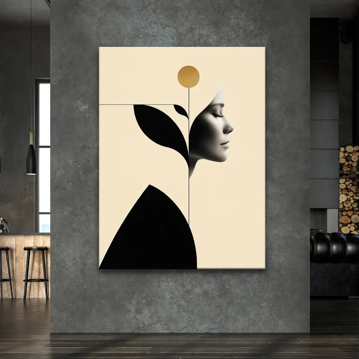 Whisper of Forme Leinwand Bild INGALERIE
