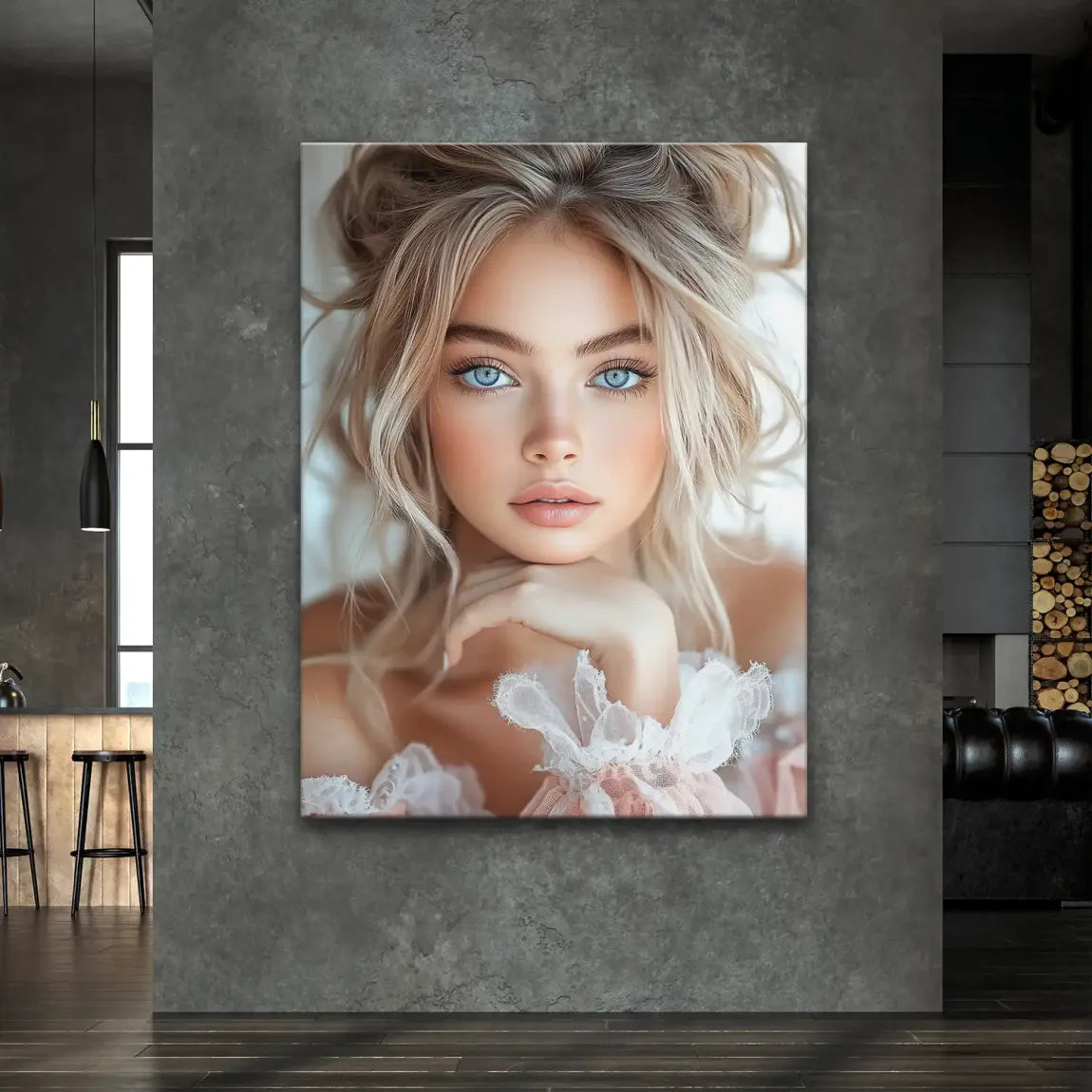 Silent Angel Leinwand Bild INGALERIE