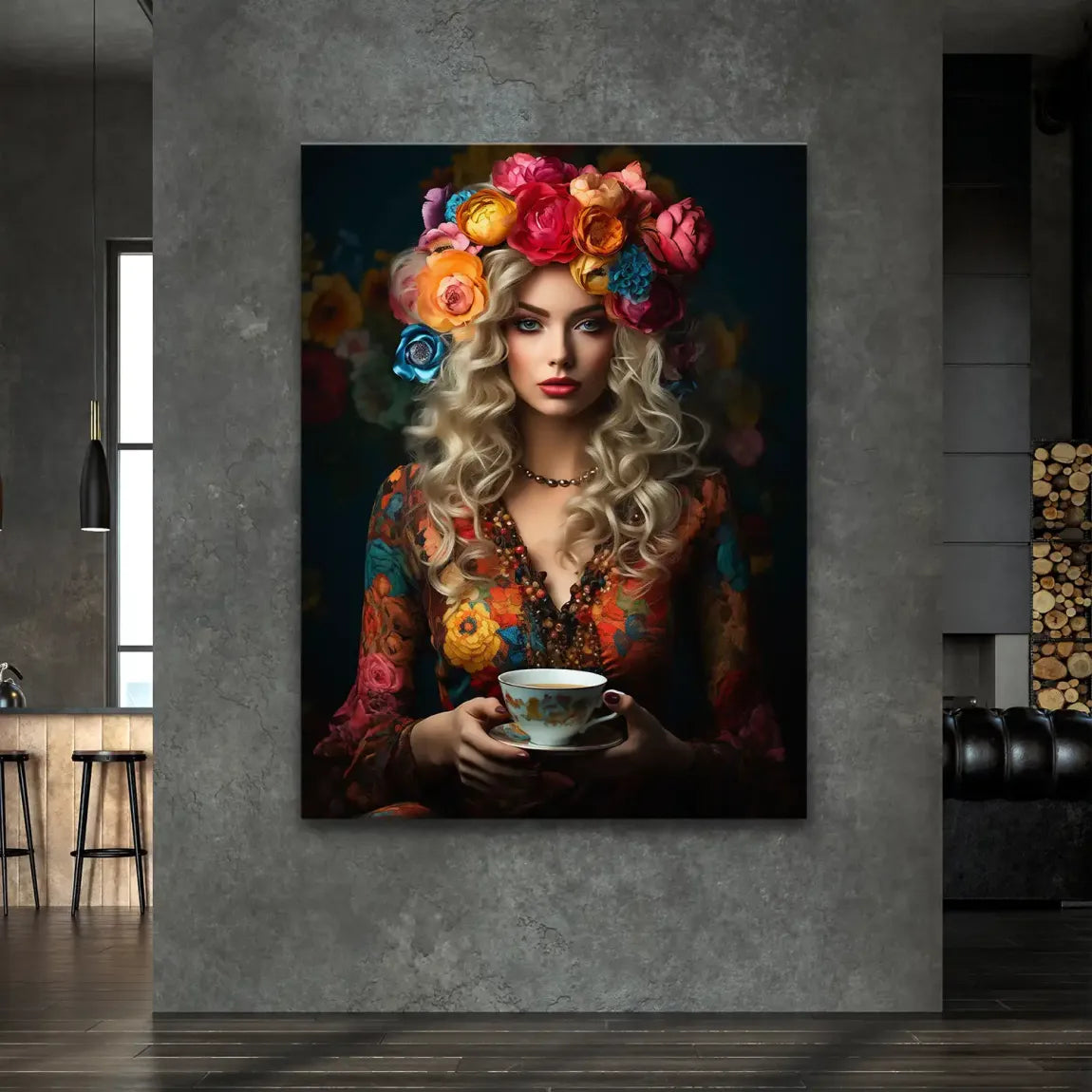 Florina Royale Leinwand Bild INGALERIE