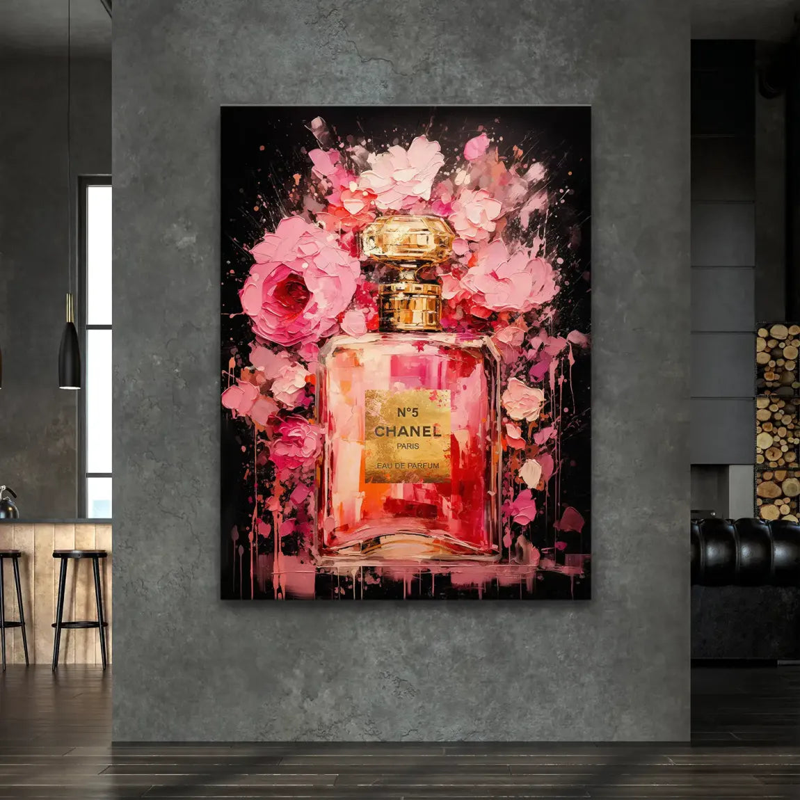 Essence of Velvet Bloom Leinwand Bild INGALERIE