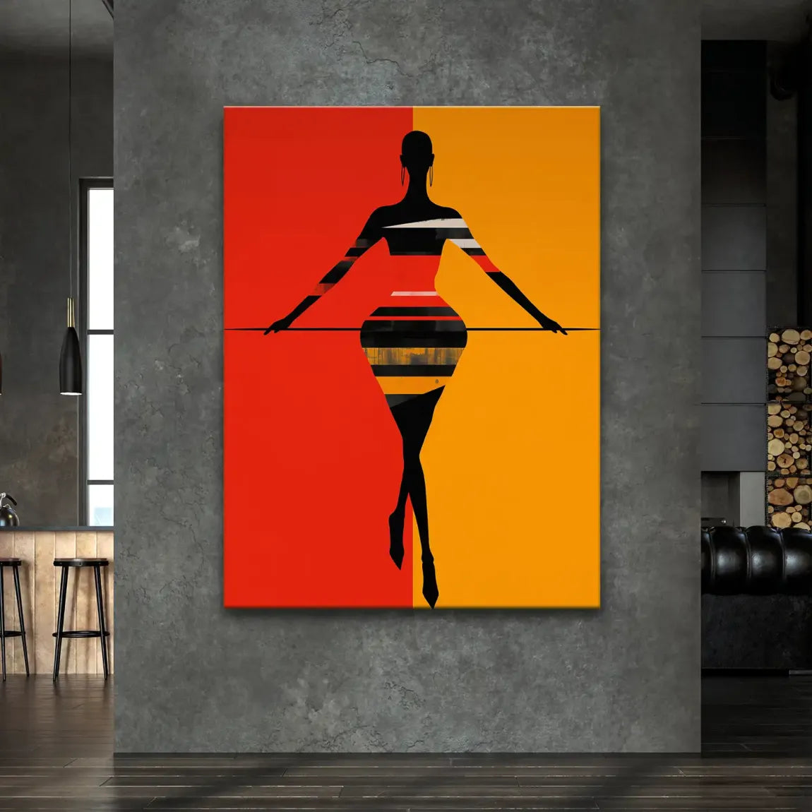 Balance der Elemente Leinwand Bild INGALERIE
