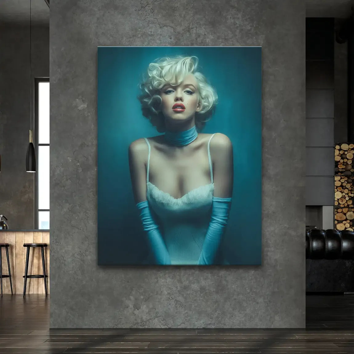 Satin Dreams of Hollywood Leinwand Bild INGALERIE