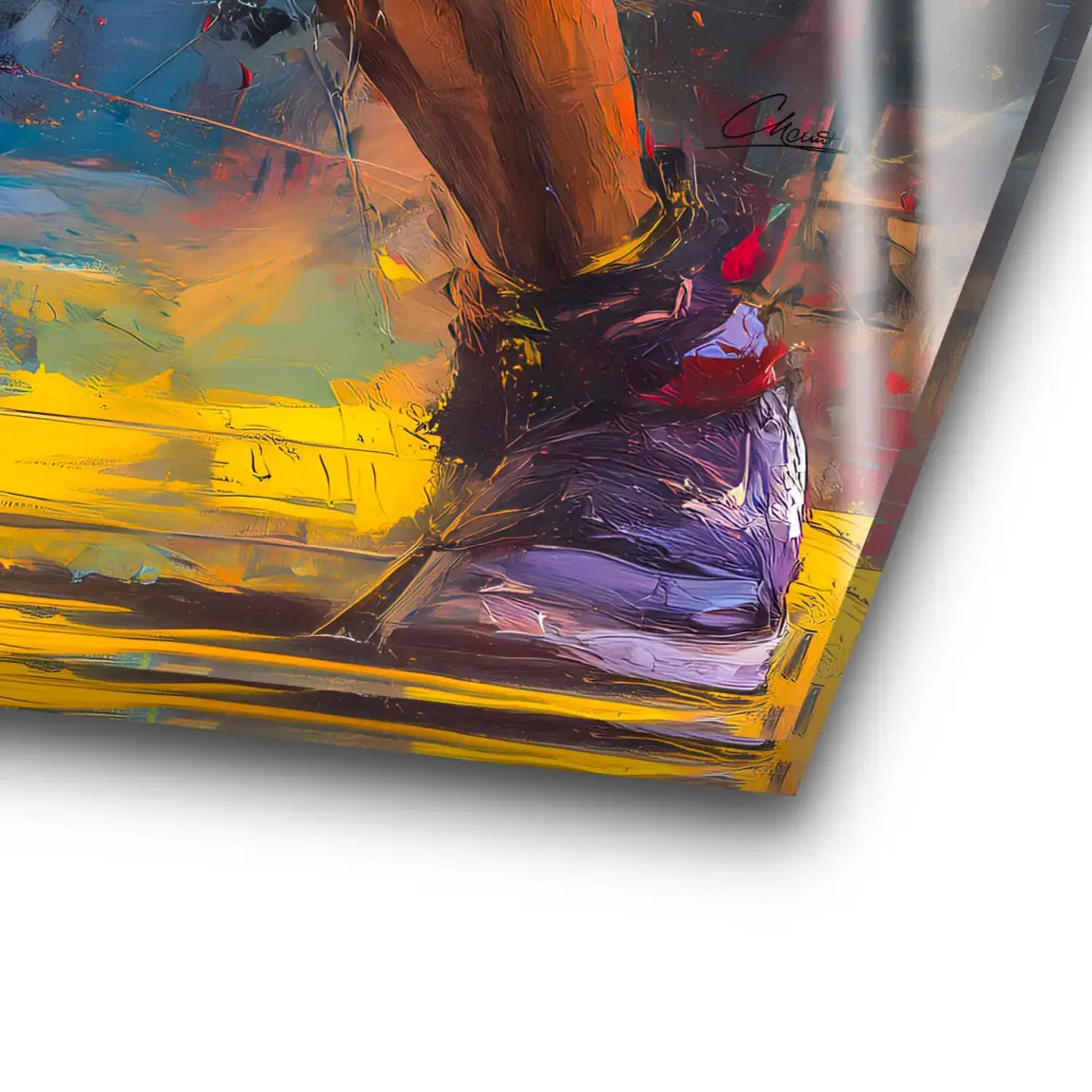 Kobe In Action Acrylglas Bild INGALERIE