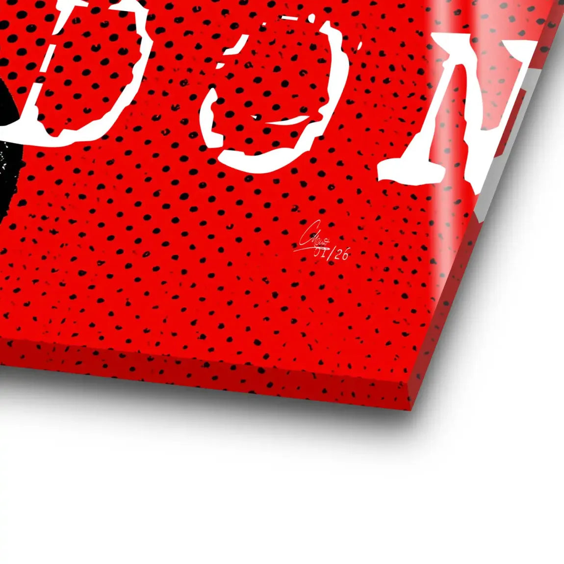 Rebel Madonna Acrylglas Bild