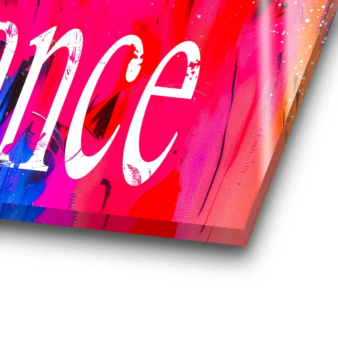 David Bowie Sound and Color Acrylglas Bild