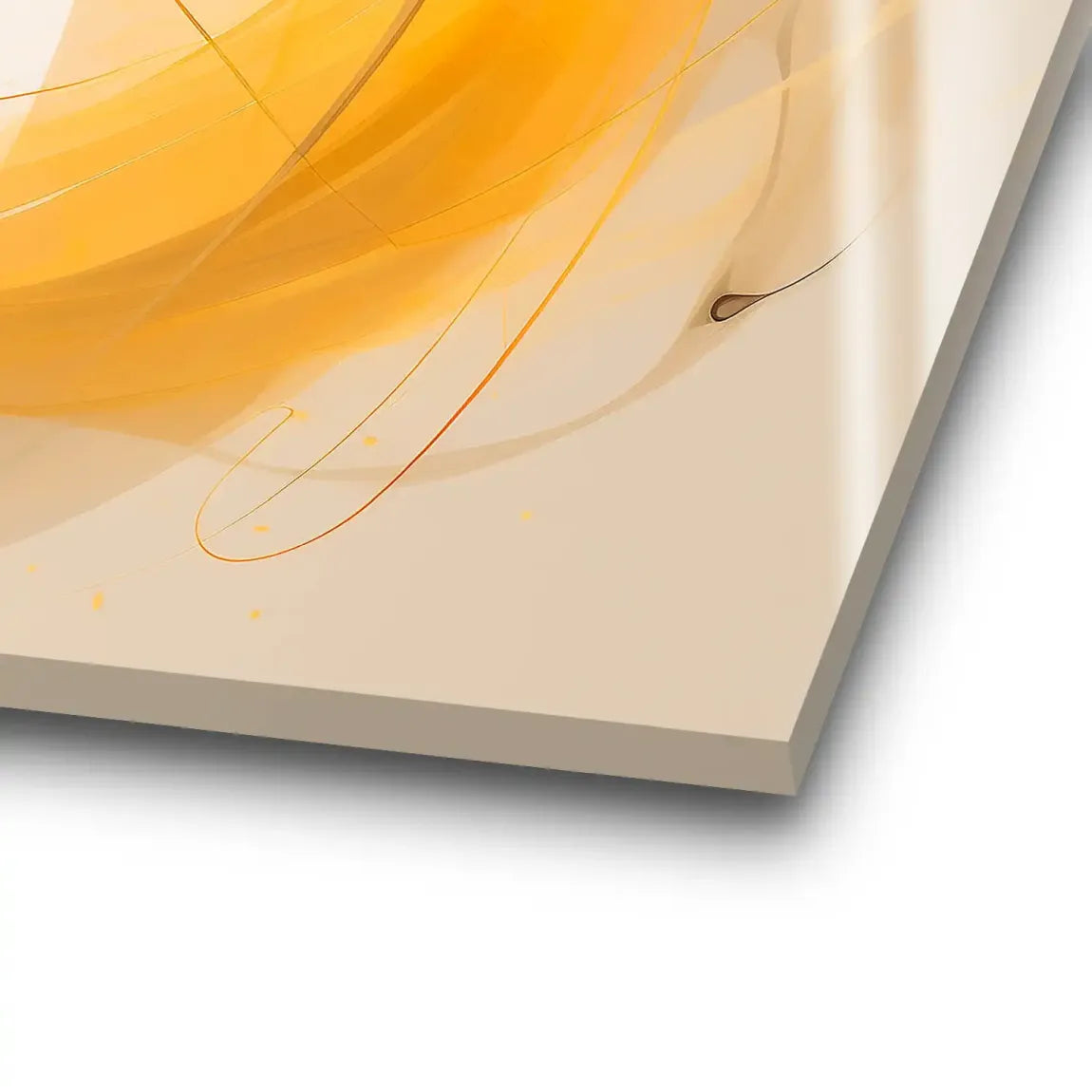 Sonnenwirbel – Energie im Fluss Acrylglas Bild INGALERIE