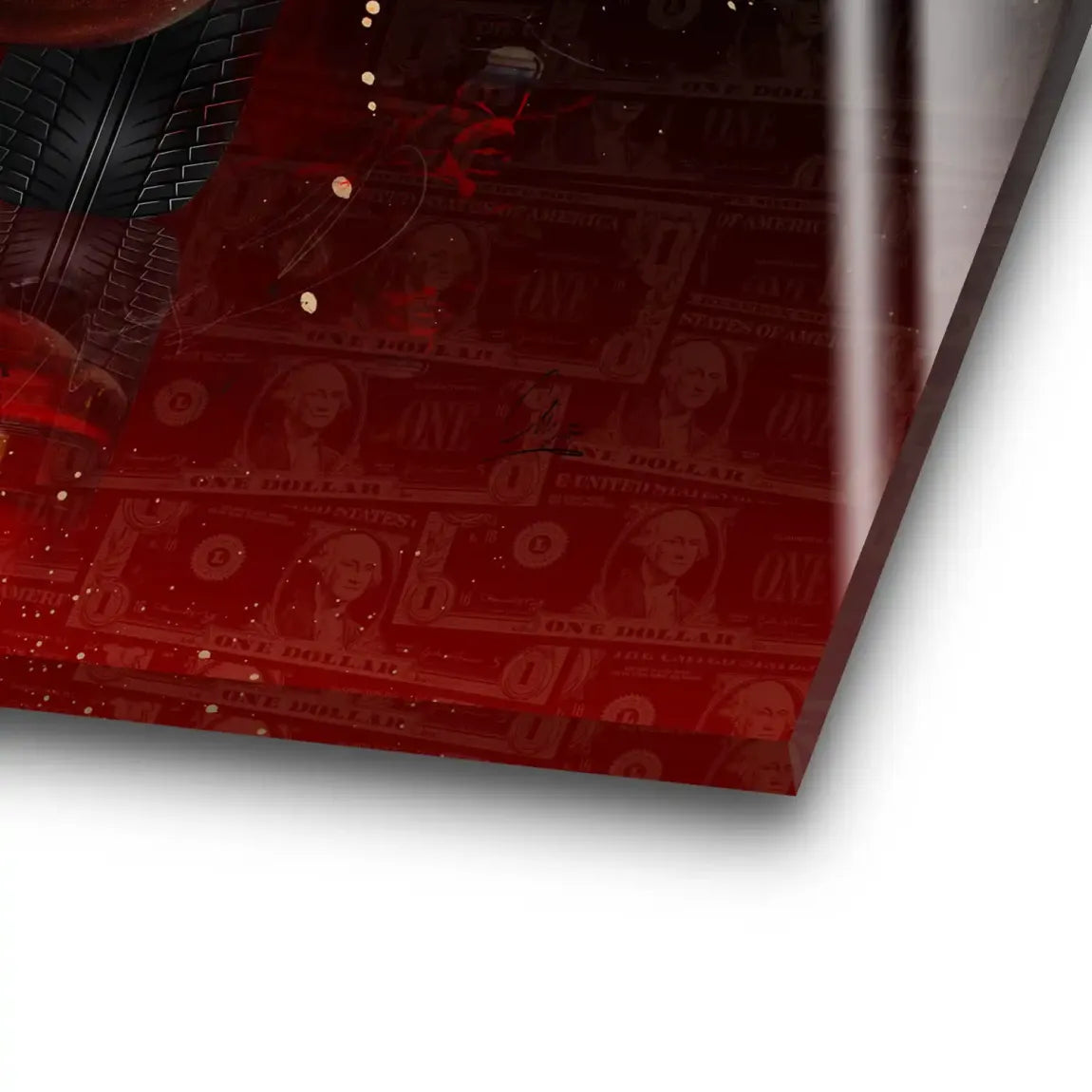 Red Elegance Porsche 911 Acrylglas Bild - INGALERIE | Dein Onlineshop für moderne Wandbilder