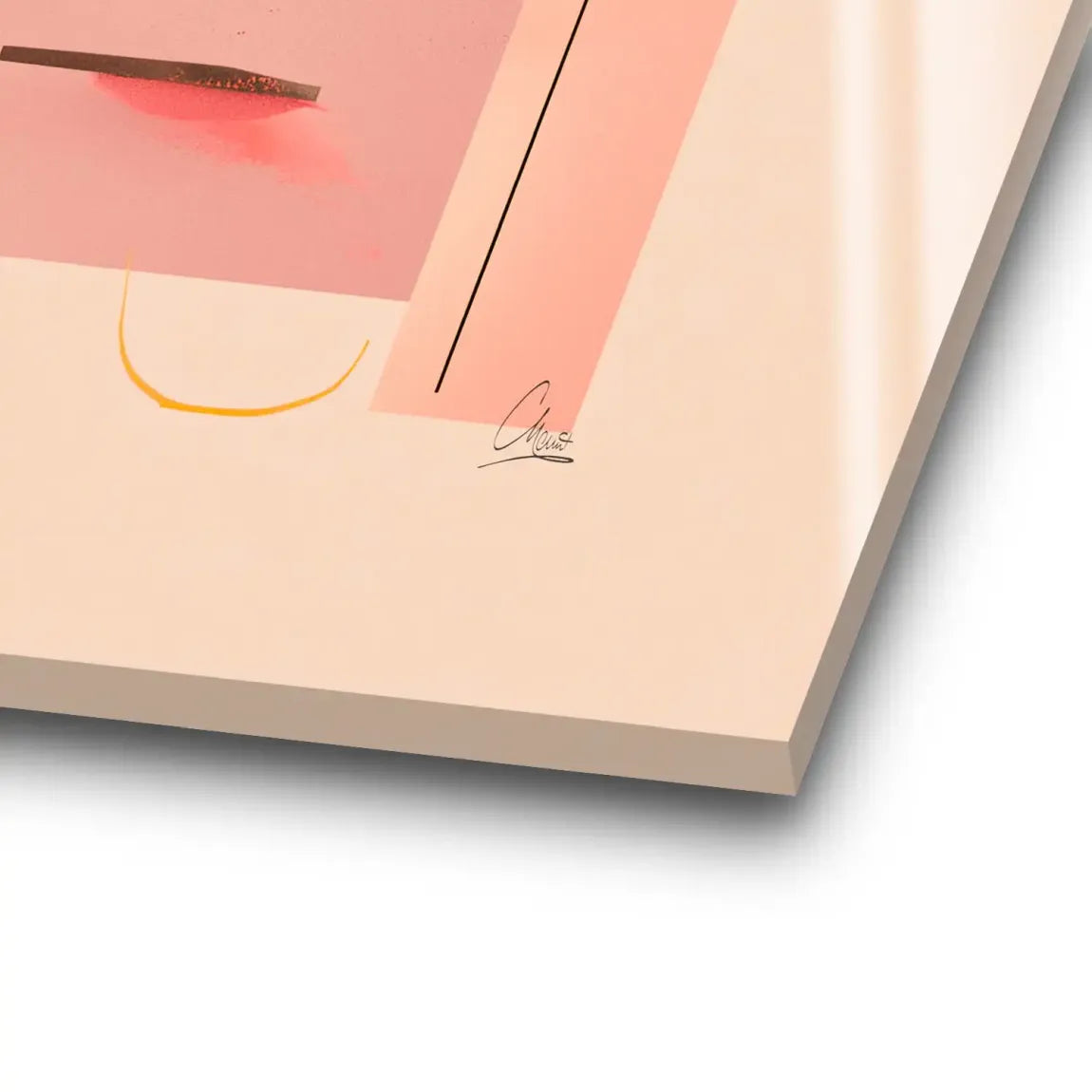 Infinite Glow Acrylglas Bild