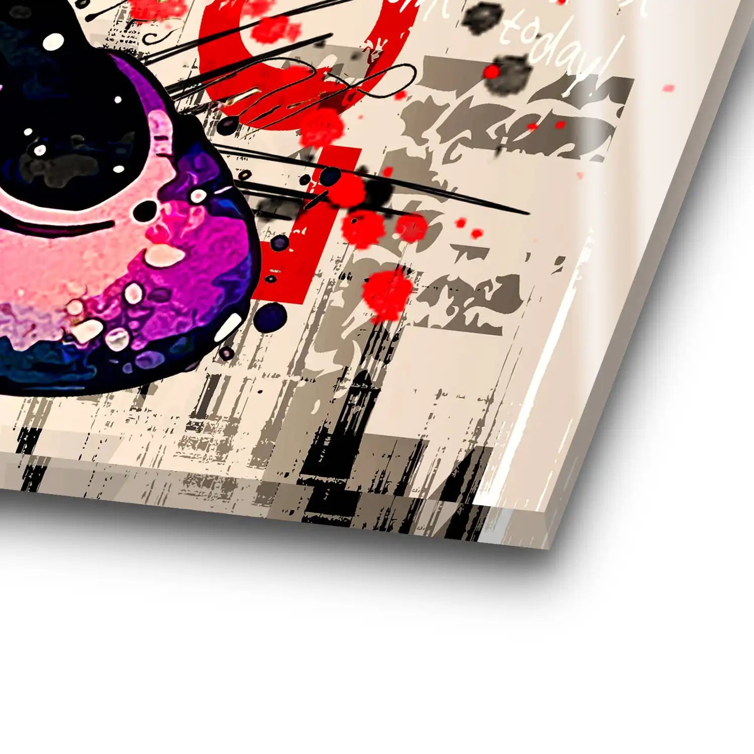 Micky Minnie Love Retro Acrylglas Bild INGALERIE