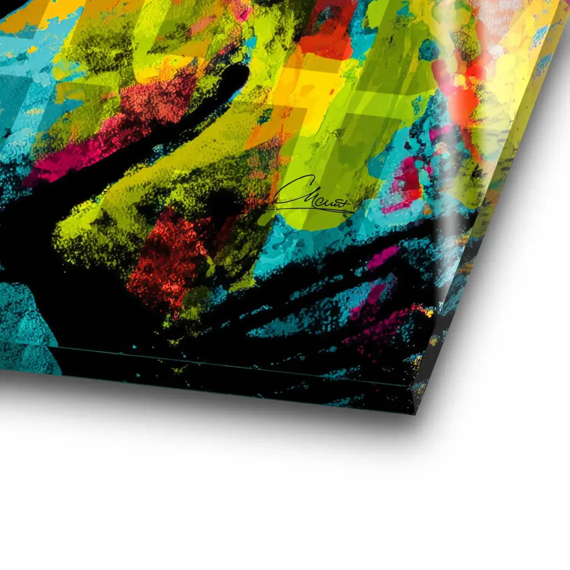 Muhammad Ali The Greatest in Color Acrylglas Bild INGALERIE