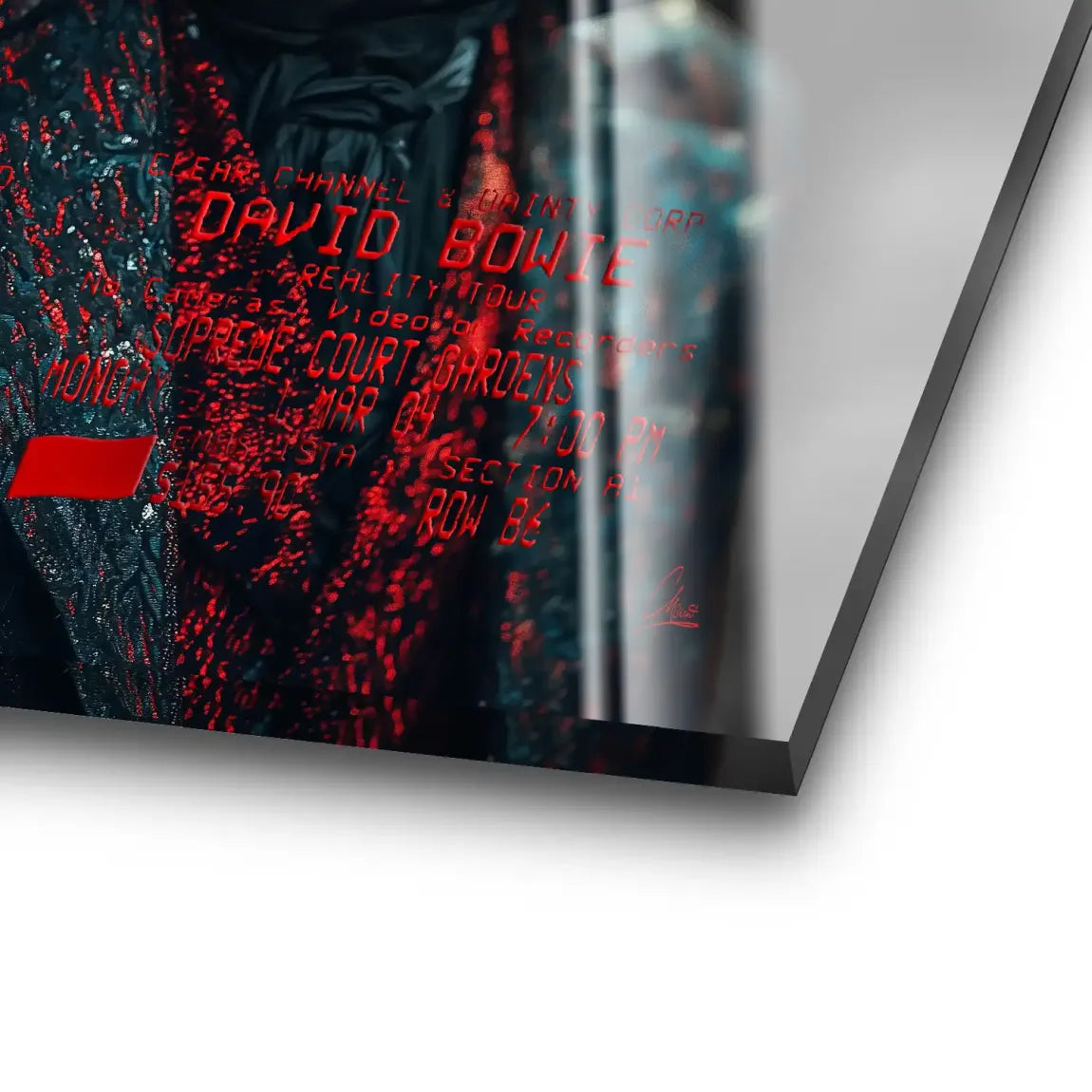 Bowie Starman Acrylglas Bild