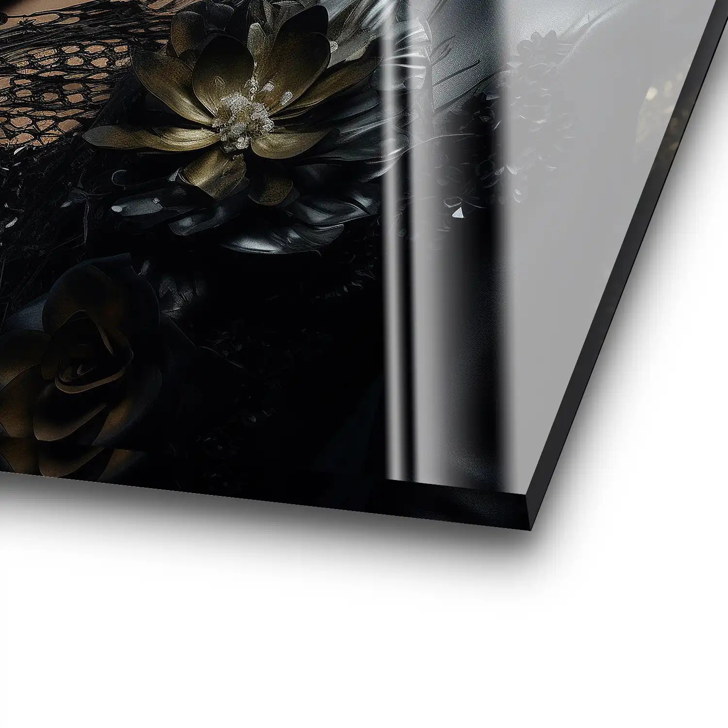 Frida Kahlo Dark Style Acrylglas Bild INGALERIE
