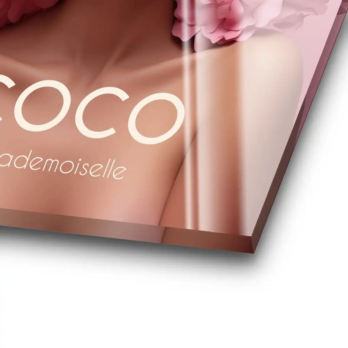 Coco Pink Elegance Acrylglas Bild