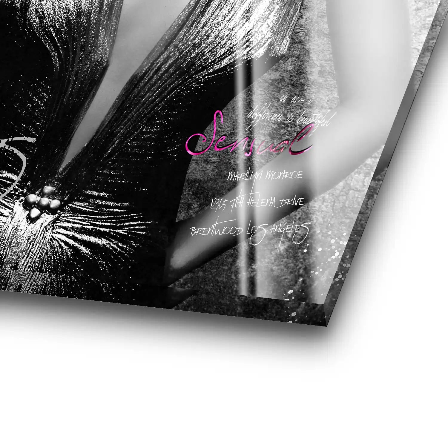 Marilyn Vogue Acrylglas Bild INGALERIE