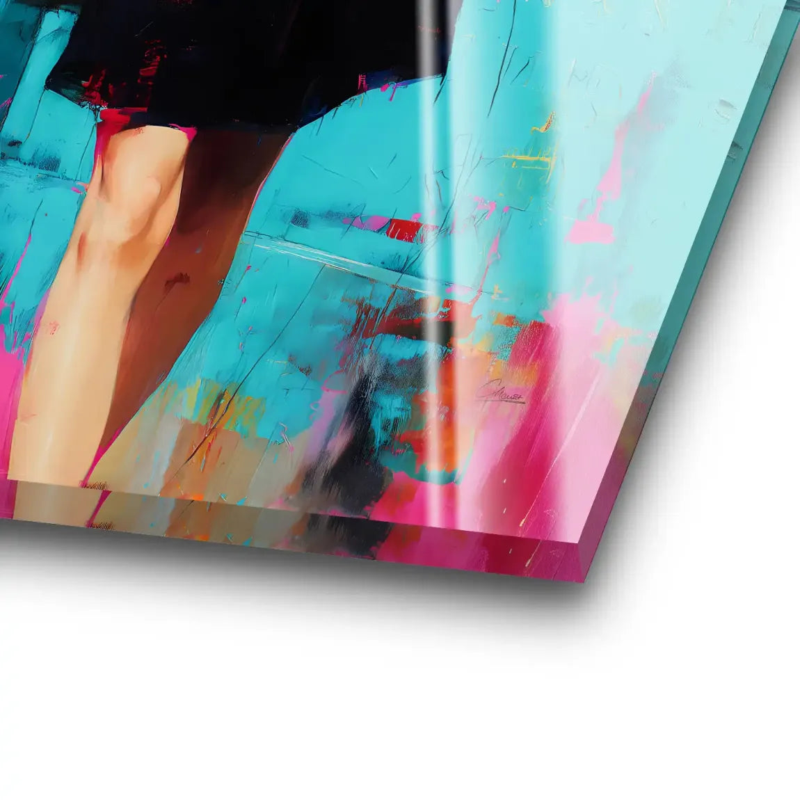 Audrey Hepburn Frühstück mit Stil Acrylglas Bild INGALERIE