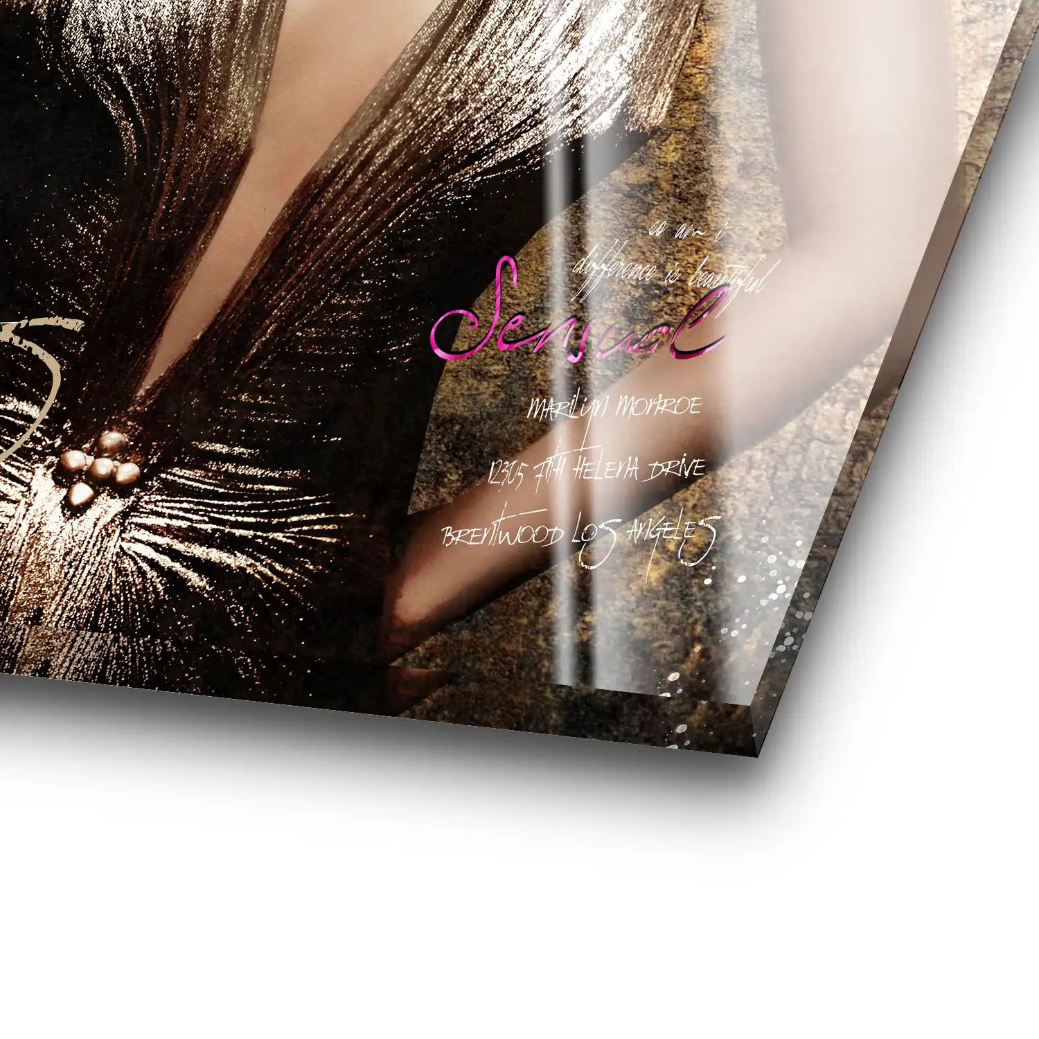 Marilyn Sensual Acrylglas Bild INGALERIE