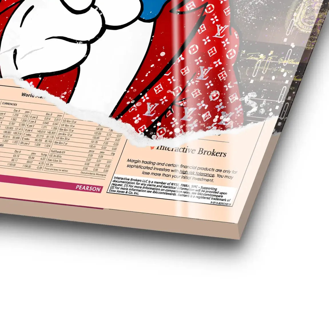 Dagobert Financial Times Acrylglas Bild