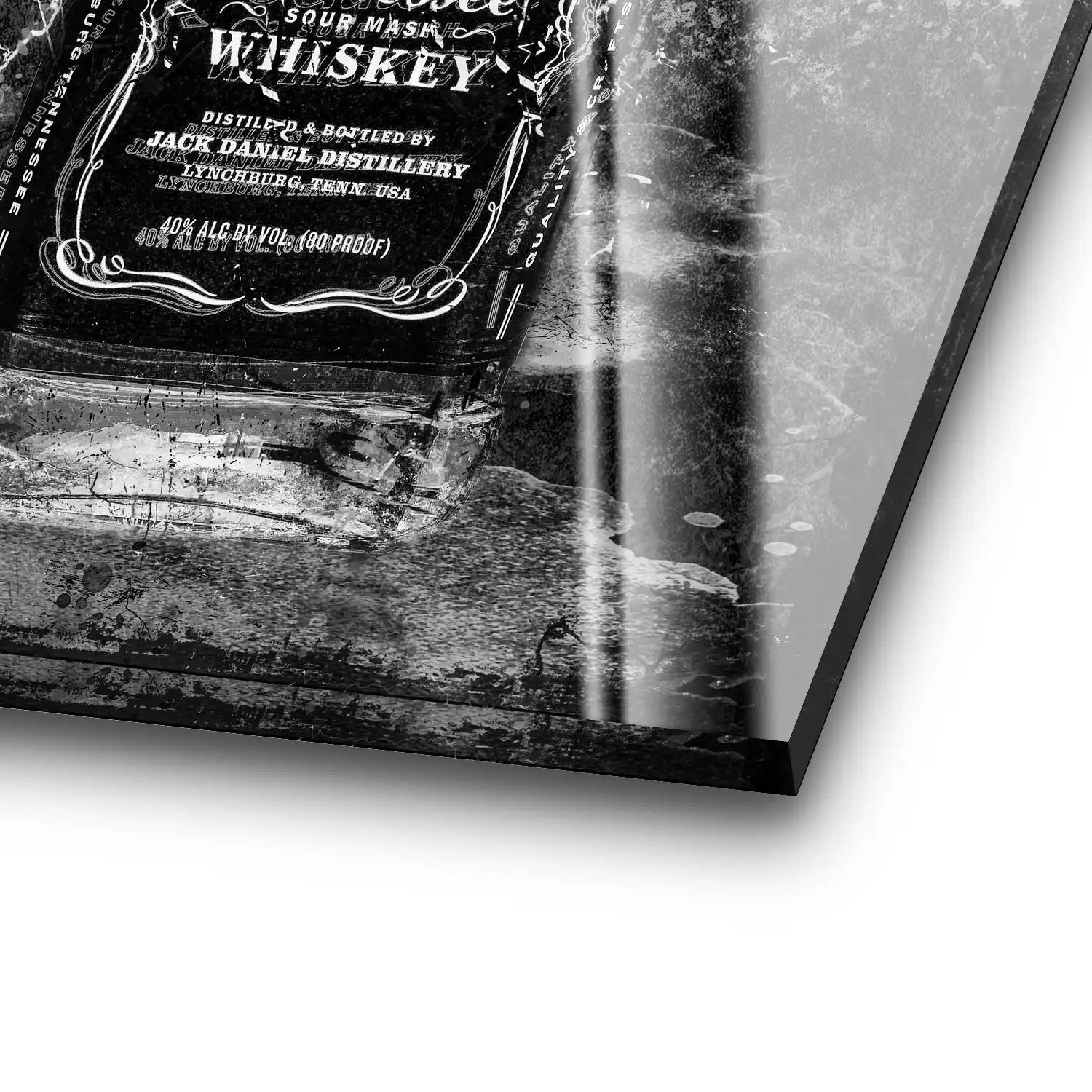 Jack Whisky Black Style Acrylglas Bild INGALERIE