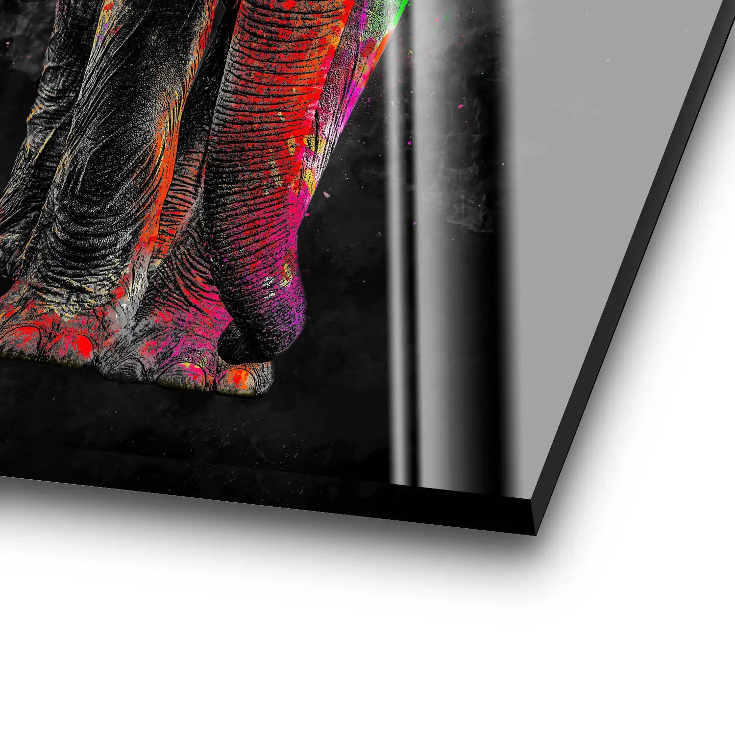 Elefant Color Style Acrylglas Bild INGALERIE