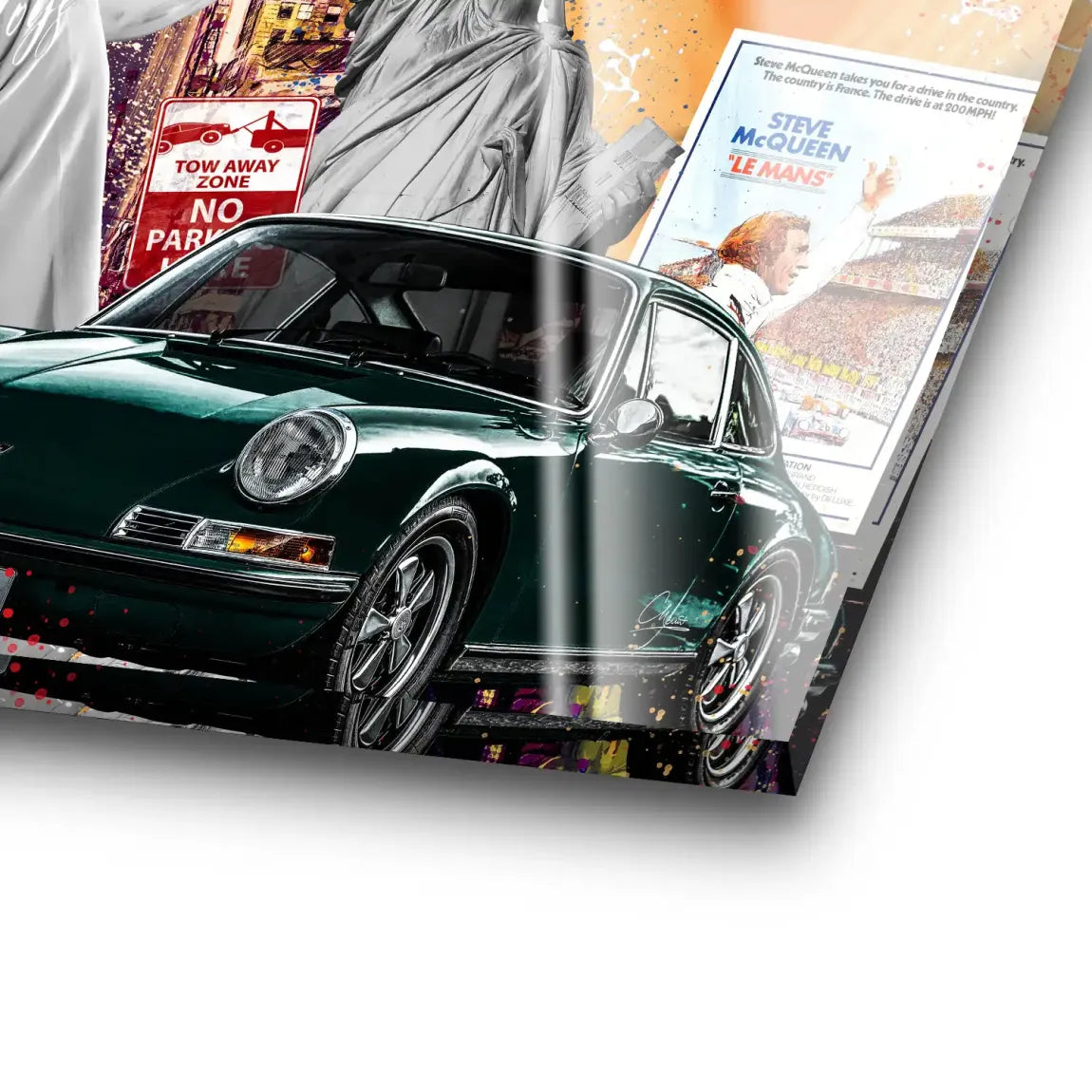 American Legend Steve McQueen Acrylglas Bild
