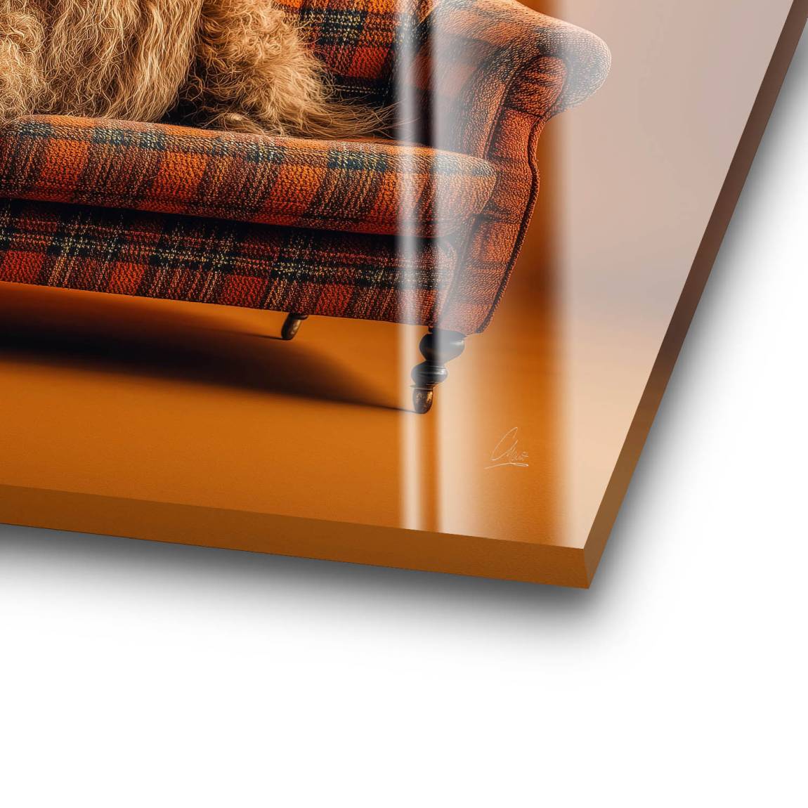 Highland Lounge Acrylglas Bild