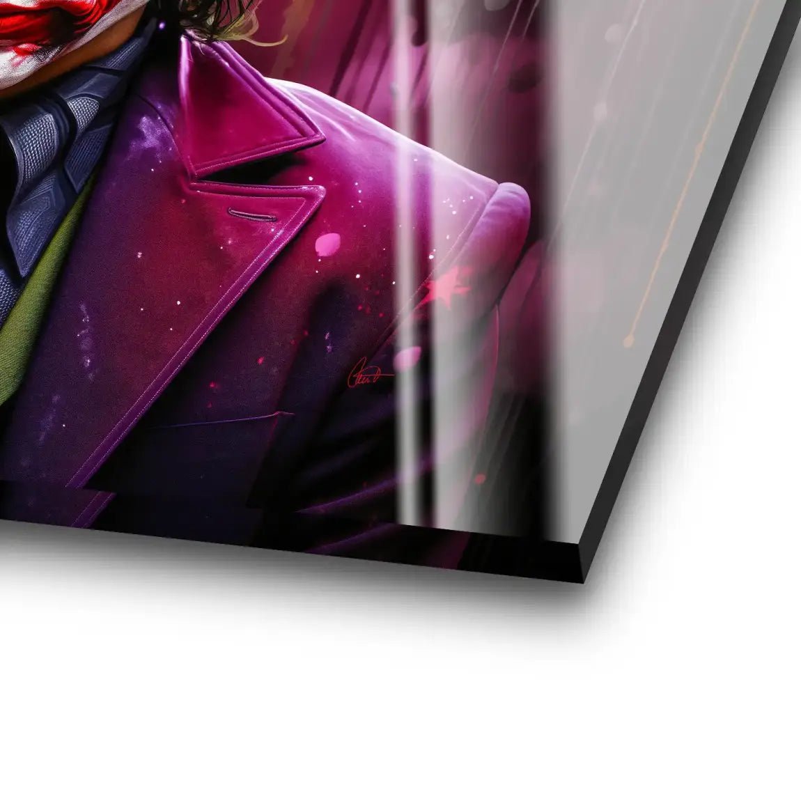 Joker Abrakt Acrylglas Bild INGALERIE