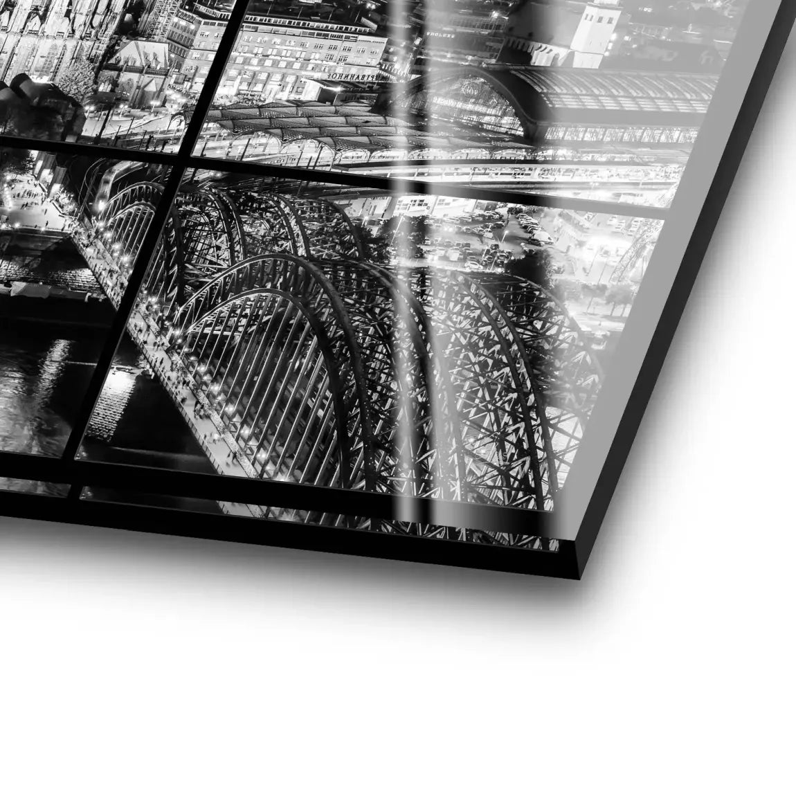Köln Noir View Acrylglas Bild