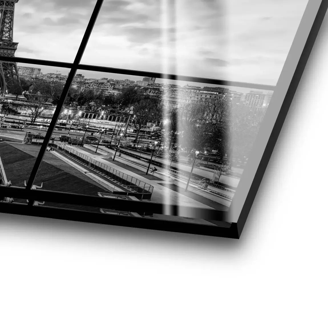 Paris Noir Acrylglas Bild