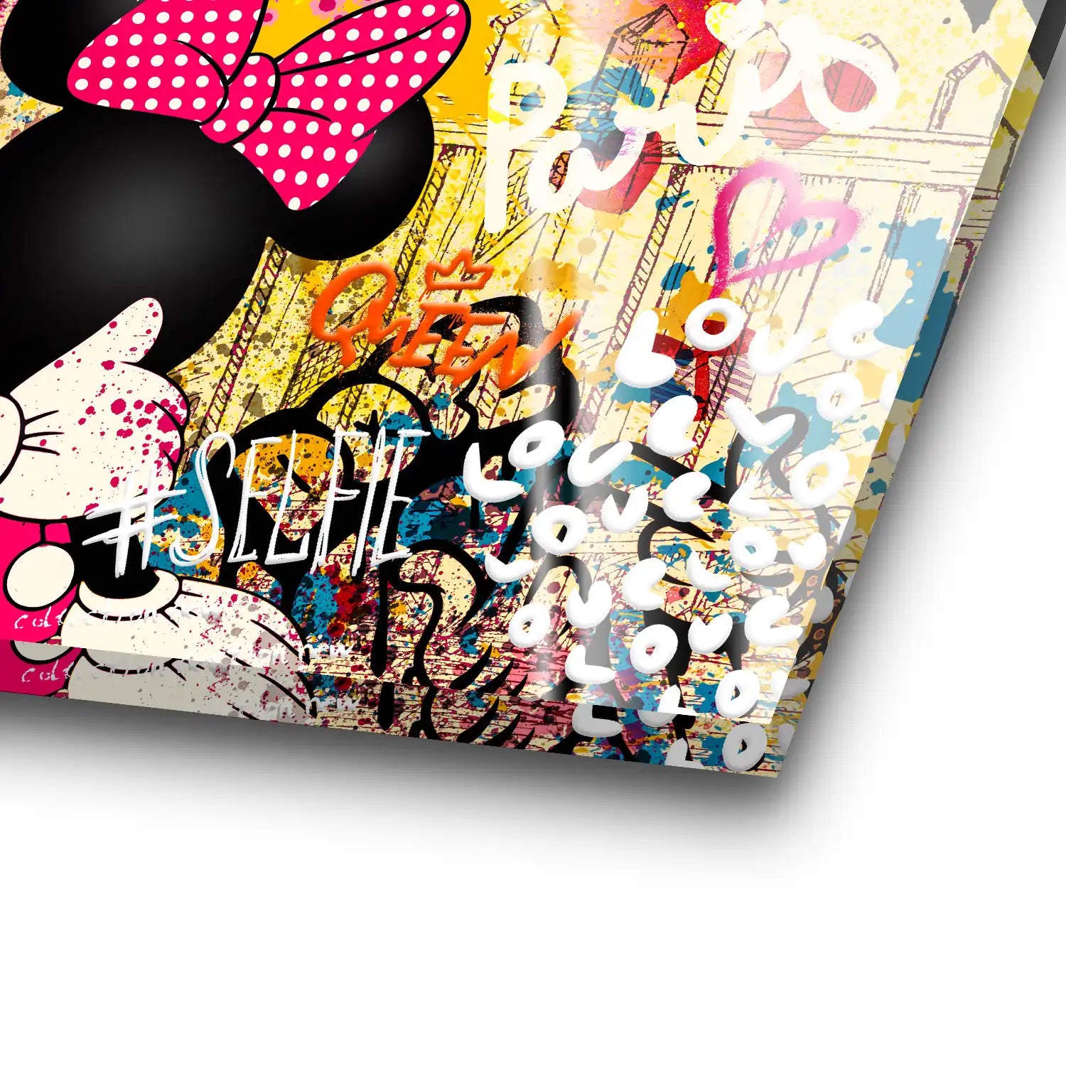 Micky & Minnie Love Acrylglas Bild INGALERIE