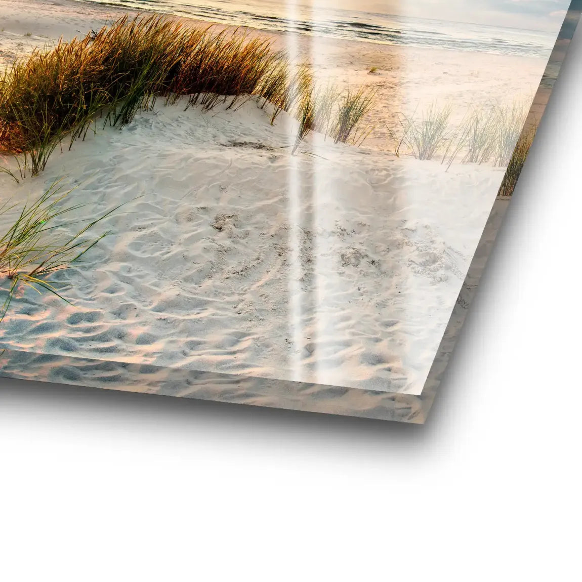 Sunset Dunes Acrylglas Bild