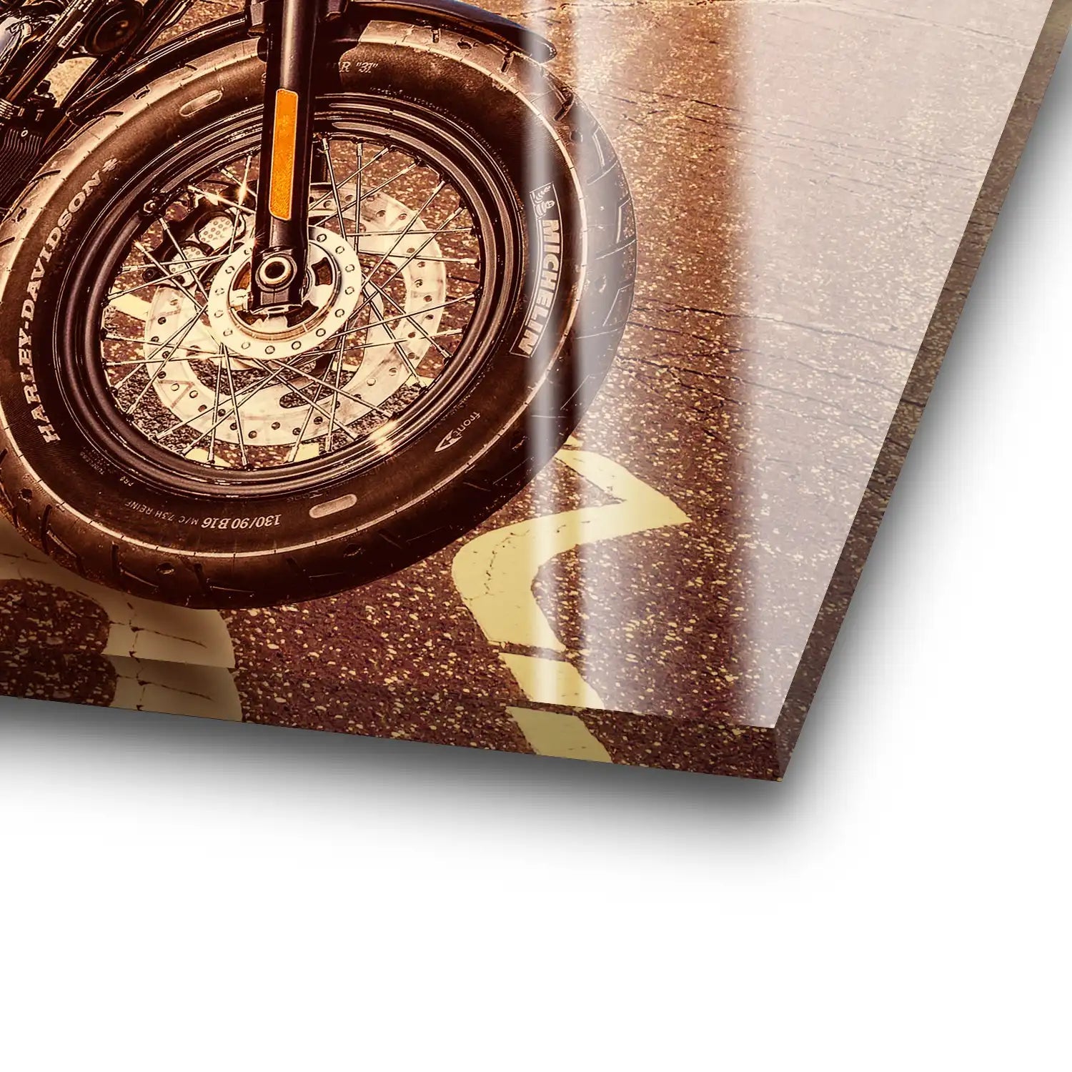 Harley Road Heritage auf Acrylglas INGALERIE