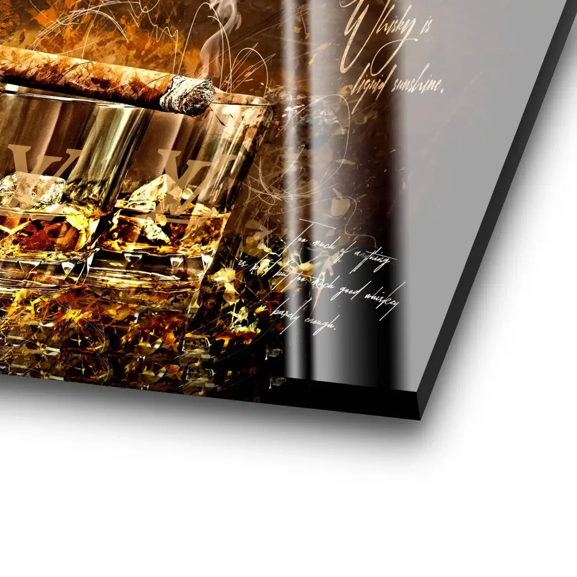 Whisky Lounge Art Acrylglas Bild INGALERIE