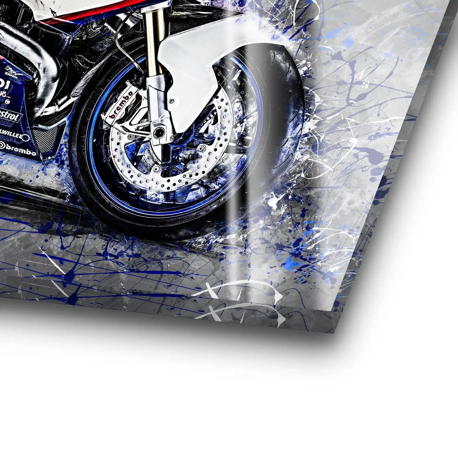 BMW HP2 Abstrakt Style Acrylglas Bild INGALERIE