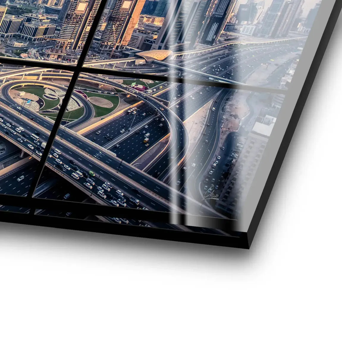 Skyline Dreams Dubai Acrylglas Bild