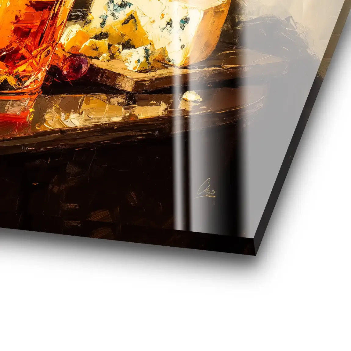 Wein & Genuss Acrylglas Bild