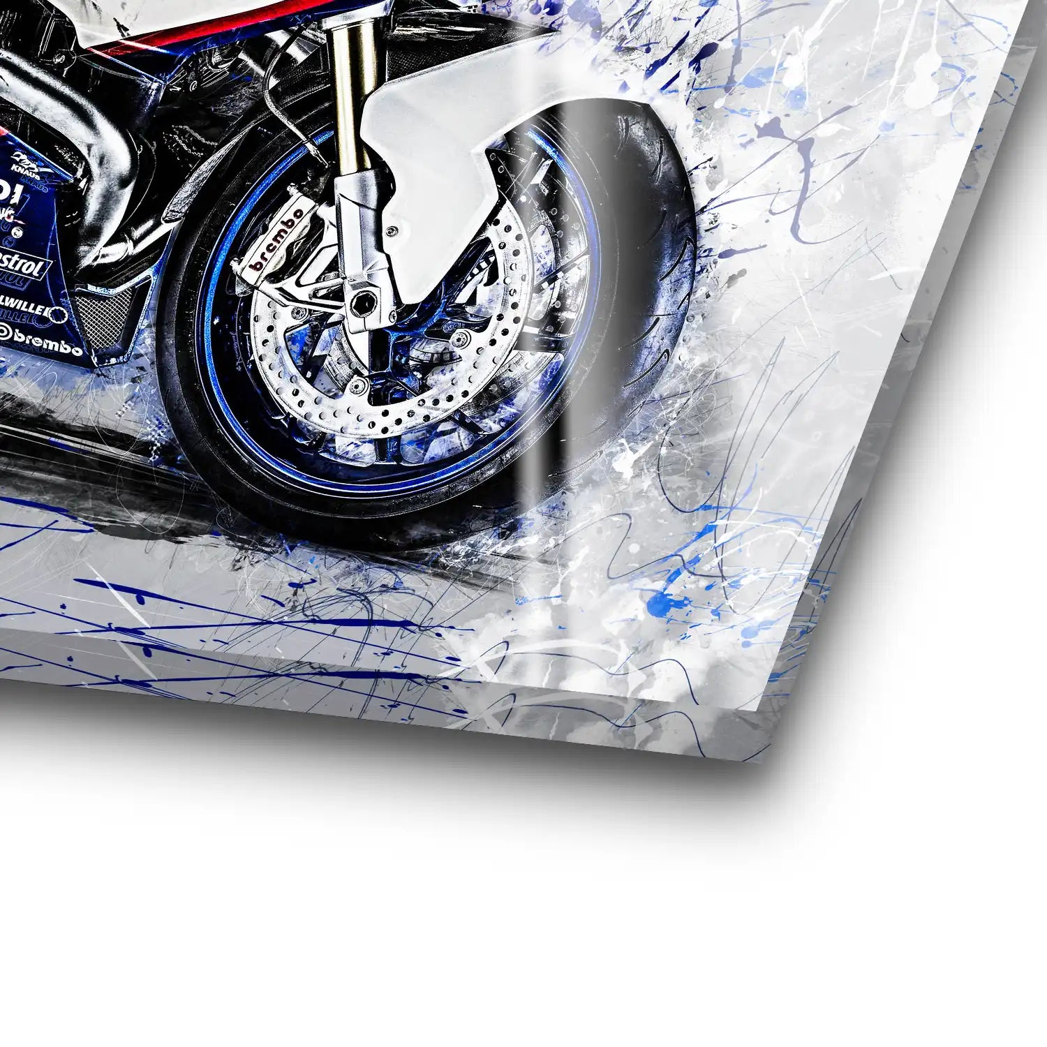 BMW HP2 Sport Abstrakt Acrylglas Bild INGALERIE
