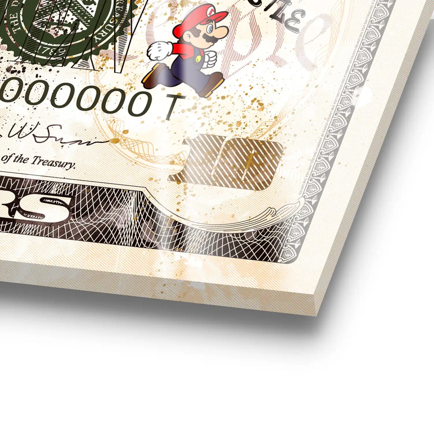 Tweety und Sylverster Dollar Acrylglas Bild INGALERIE