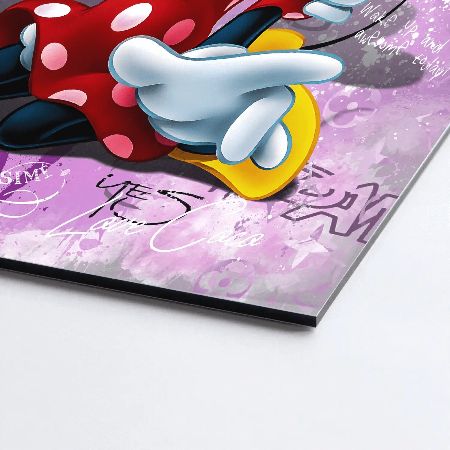 Daisy & Minnie Smile Nr.2 AluDibond Bild INGALERIE