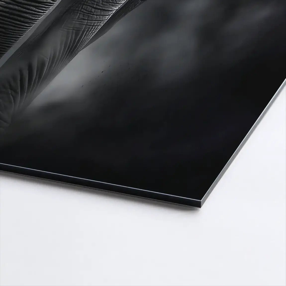 Elefant Black Style AluDibond Bild INGALERIE
