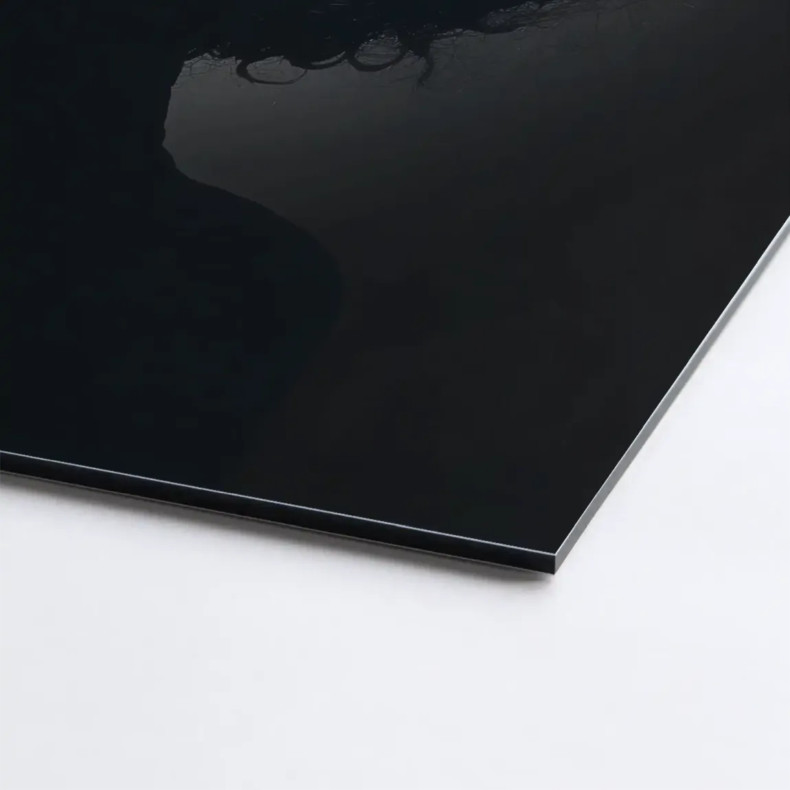 Beauty Curls Alu Dibond Bild