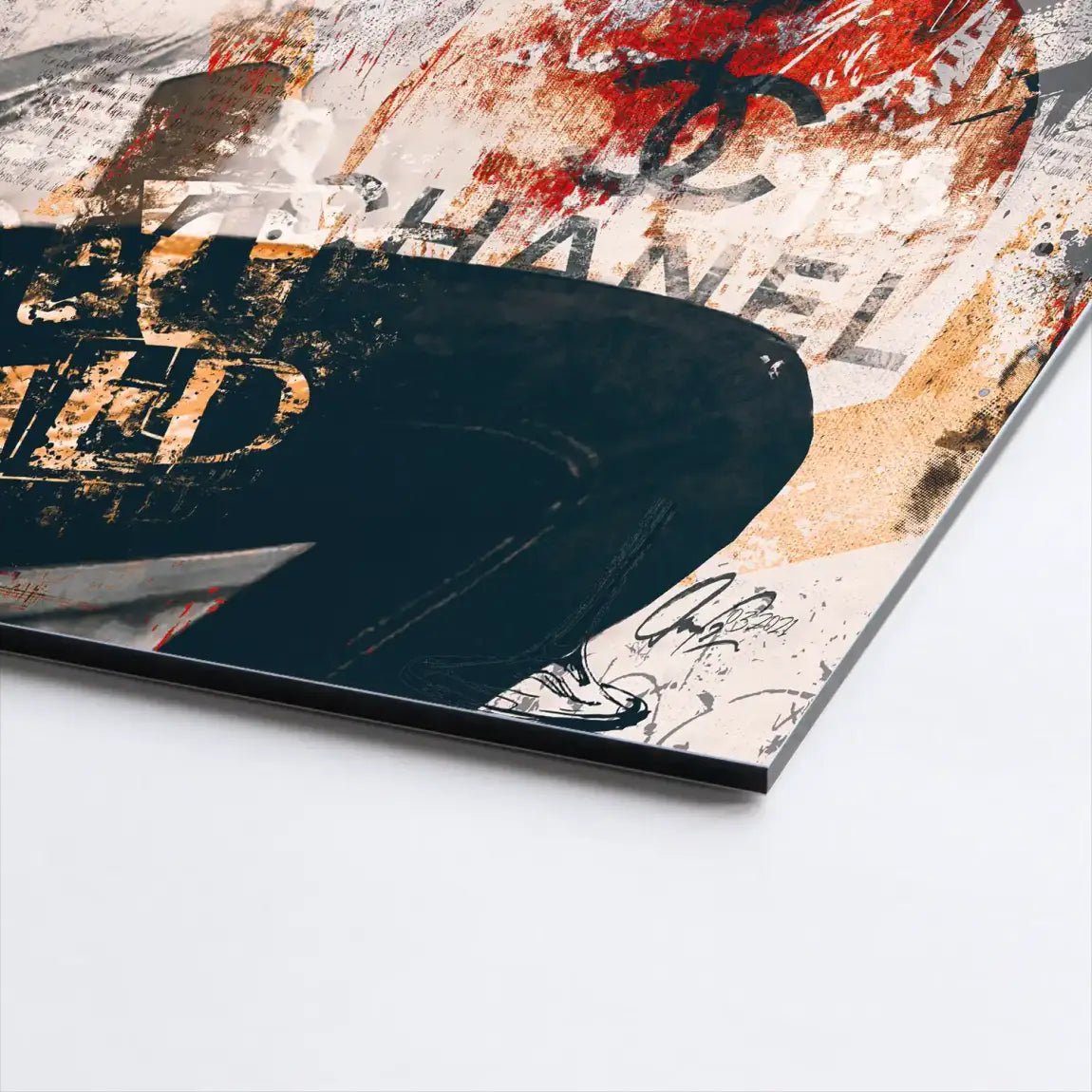 Sophia Loren Street Art Nr.2 AluDibond Bild INGALERIE